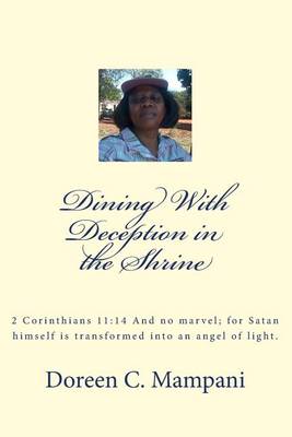 Book cover for Dinning With Deception in the Shrine