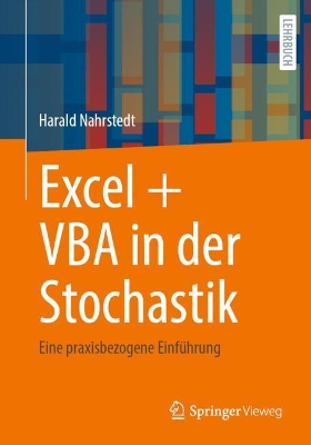 Book cover for Excel + VBA in der Stochastik