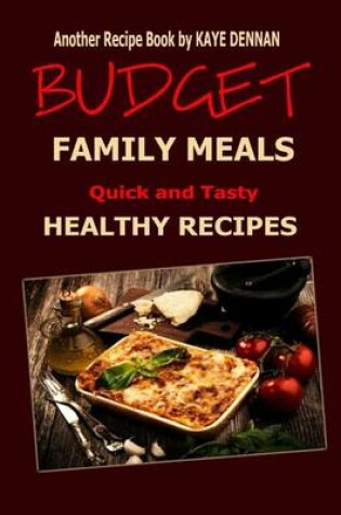 Cover of Budget Family Meals