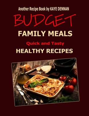 Book cover for Budget Family Meals