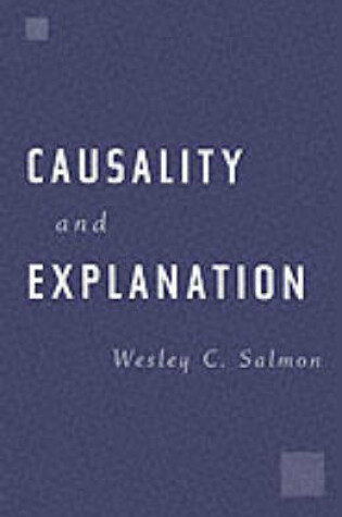 Cover of Causality and Explanation