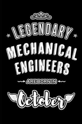 Cover of Legendary Mechanical Engineers are born in October