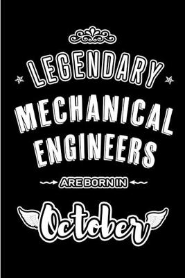 Book cover for Legendary Mechanical Engineers are born in October