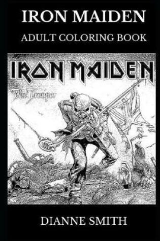 Cover of Iron Maiden Adult Coloring Book