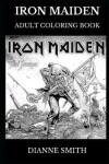 Book cover for Iron Maiden Adult Coloring Book