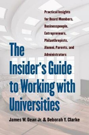 Cover of The Insider's Guide to Working with Universities