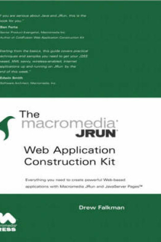 Cover of JRun Web Application Construction Kit