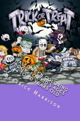 Cover of Halloween Coloring Book