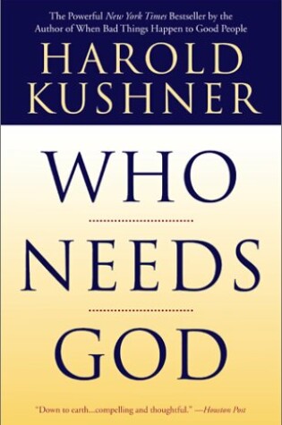 Cover of Who Needs God