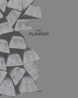 Cover of Undated Gray Planner