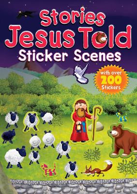 Book cover for Stories Jesus Told Sticker Scenes