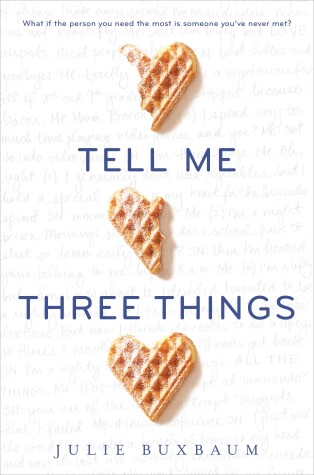 Book cover for Tell Me Three Things