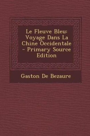 Cover of Le Fleuve Bleu