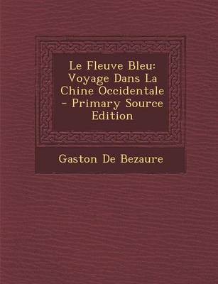 Book cover for Le Fleuve Bleu