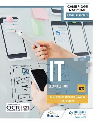 Book cover for Level 1/Level 2 Cambridge National in IT (J836): Second Edition