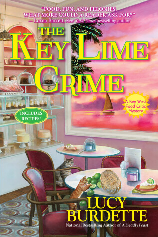 Book cover for The Key Lime Crime