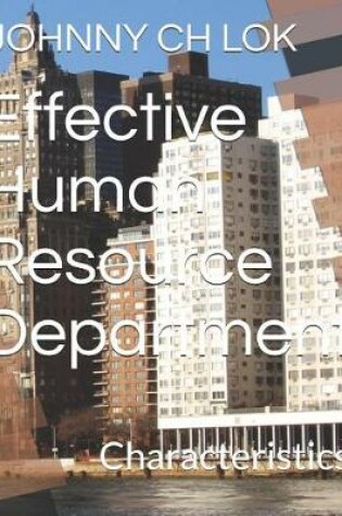 Cover of Effective Human Resource Department