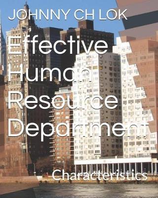 Book cover for Effective Human Resource Department