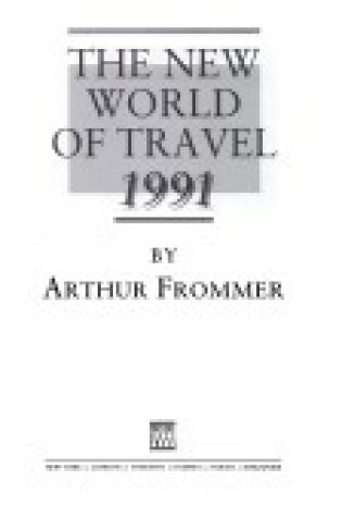 Cover of Arthur Frommer's New World of Travel