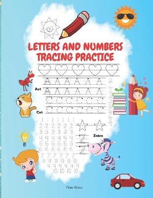 Book cover for Letters and Numbers Tracing Practice