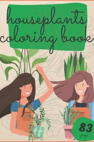 Cover of Houseplants Coloring Book
