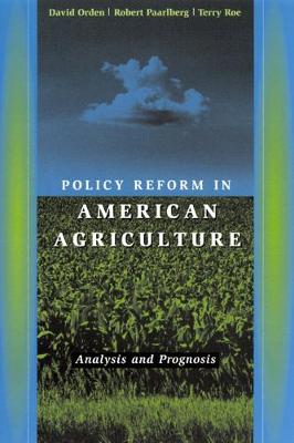 Book cover for Policy Reform in American Agriculture