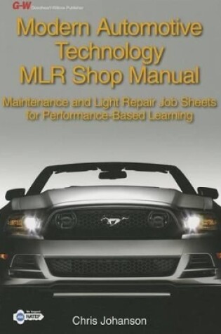 Cover of Modern Automotive Technology Mlr Shop Manual