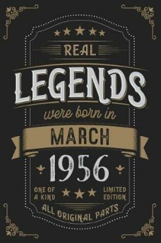 Cover of Real Legendes were born in March 1956