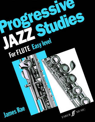 Book cover for Progressive Jazz Studies for Flute, Easy Level