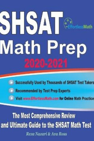 Cover of SHSAT Math Prep 2020-2021