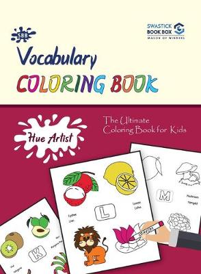 Book cover for Hue Artist - Vocabulary Colouring Book