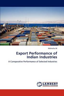 Book cover for Export Performance of Indian Industries