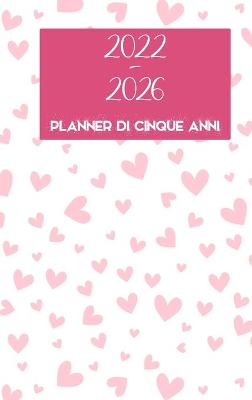 Book cover for Planner mensile 2022-2026 5 anni - Sognalo - Pianificalo - Fallo