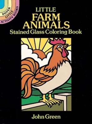 Book cover for Little Farm Animals Stained Glass