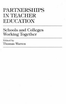 Book cover for Partnerships in Teacher Education