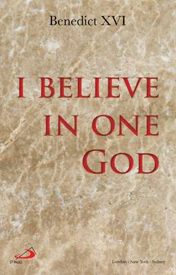 Book cover for I Believe in One God