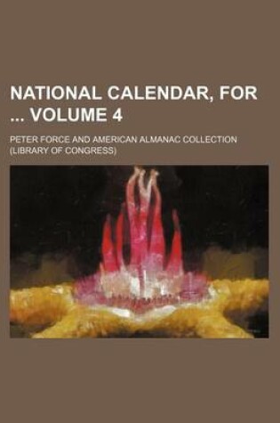 Cover of National Calendar, for Volume 4