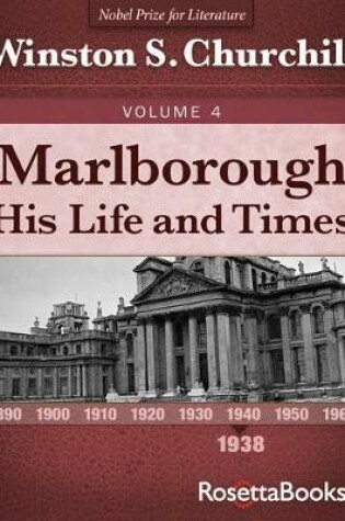 Cover of Marlborough: His Life and Times, 1938