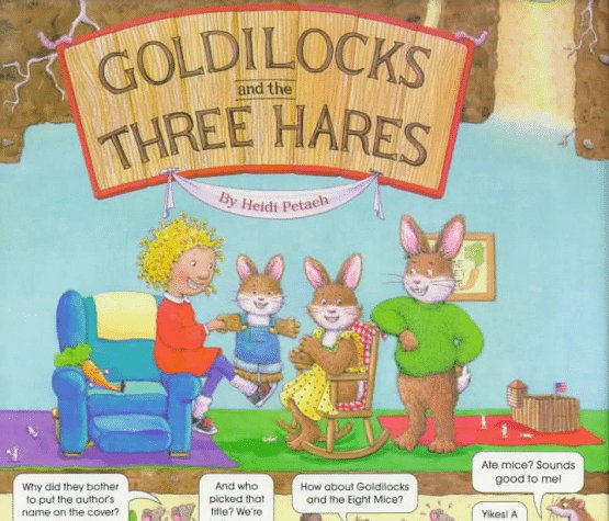 Book cover for Goldilocks and the Three Hares