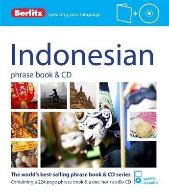 Book cover for Berlitz Phrase Book & CD Indonesian