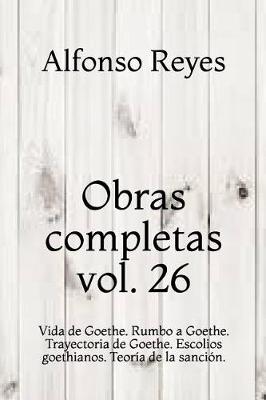 Book cover for Obras completas vol. 26