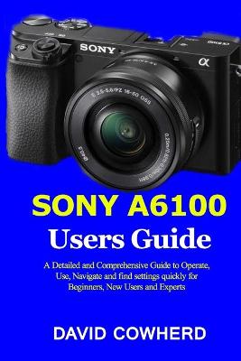 Book cover for Sony A6100 Users Guide