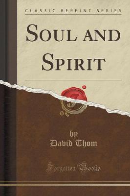 Book cover for Soul and Spirit (Classic Reprint)