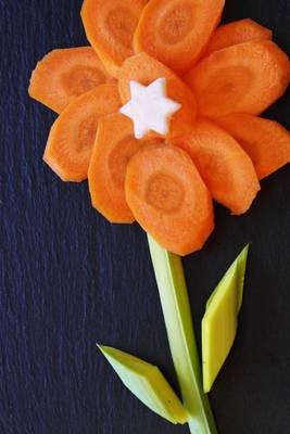 Book cover for Pretty Flower Made of Carrots