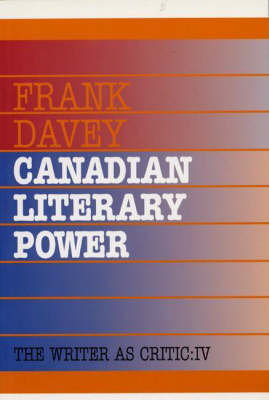 Book cover for Canadian Literary Power