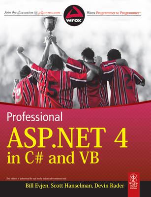 Book cover for Professional ASP Net 4 in C# and VB