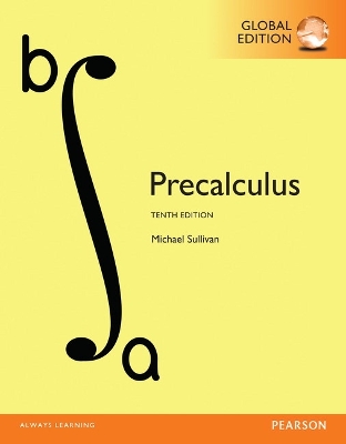 Book cover for Pearson MyLab Mathematics with Pearson eText -- Access Card -- for Precalculus, Global Edition