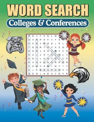 Book cover for Colleges & Conferences Word Search