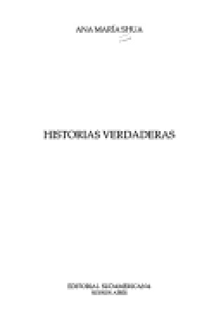 Cover of Historias Verdaderas