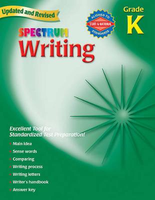 Book cover for Writing, Grade K